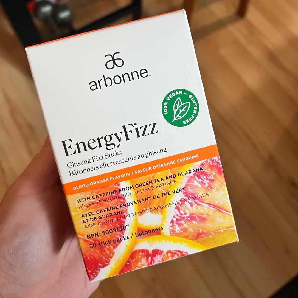 Arbonne EnergyFizz Sticks - Blood Orange